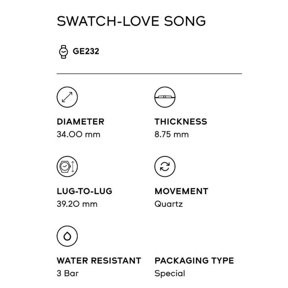 Swatch Kidrobot Love Song  Quartz Great Condition Water Resistant - Picture 2 of 9